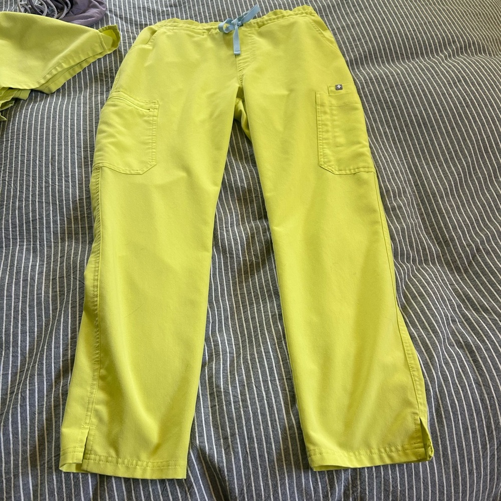 Figs Women's Pants in Citrine